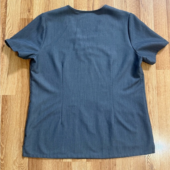 Figs Scrub Set Graphite Kade Cargo Pant Size L Tall Casma 3 Pocket Top Size L - Picture 2 of 12